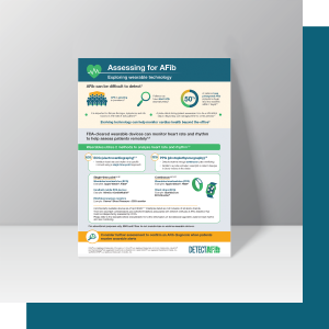 Consumer wearable education for HCPs
