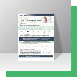 Could you have AFib fact sheet for patients