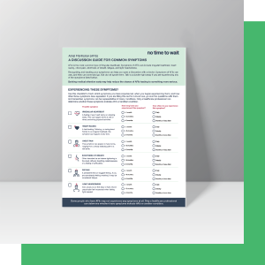 AFib discussion guide for common symptoms